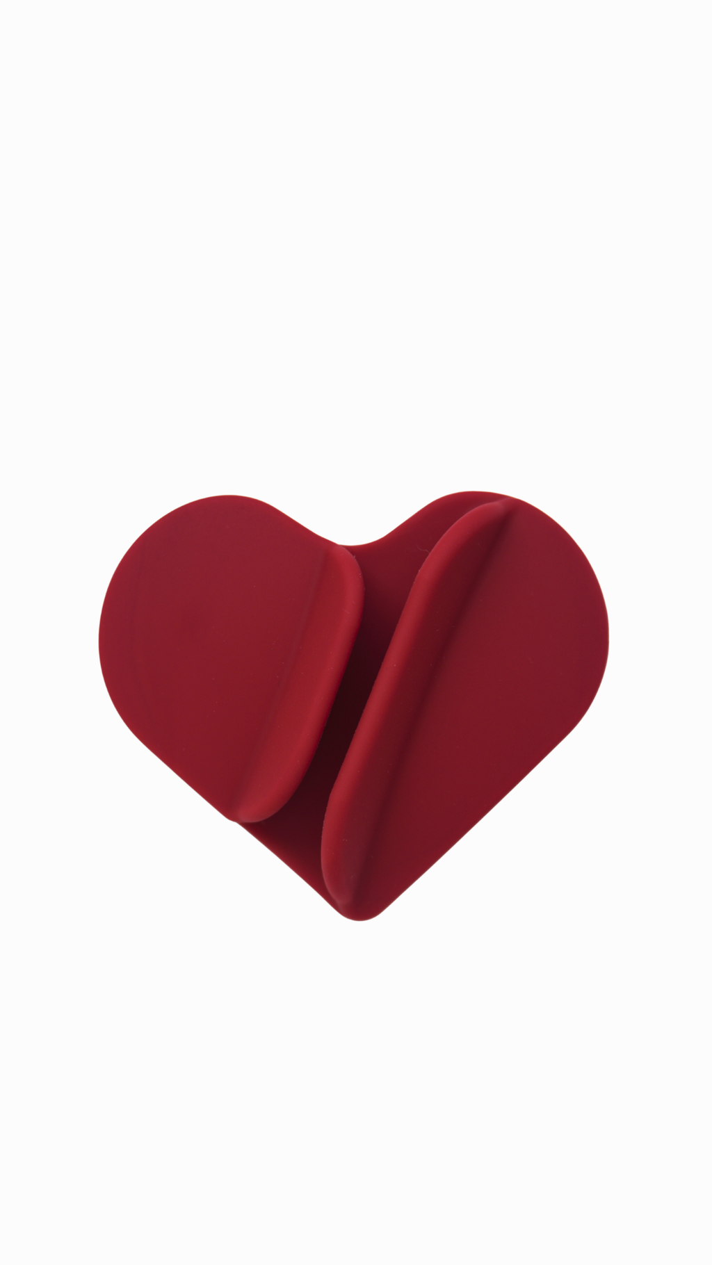 Mauve Heart Lip Holder